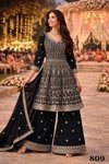 Meera By Mrudangi Premium Georgette Readymade Suits Suppliers In India